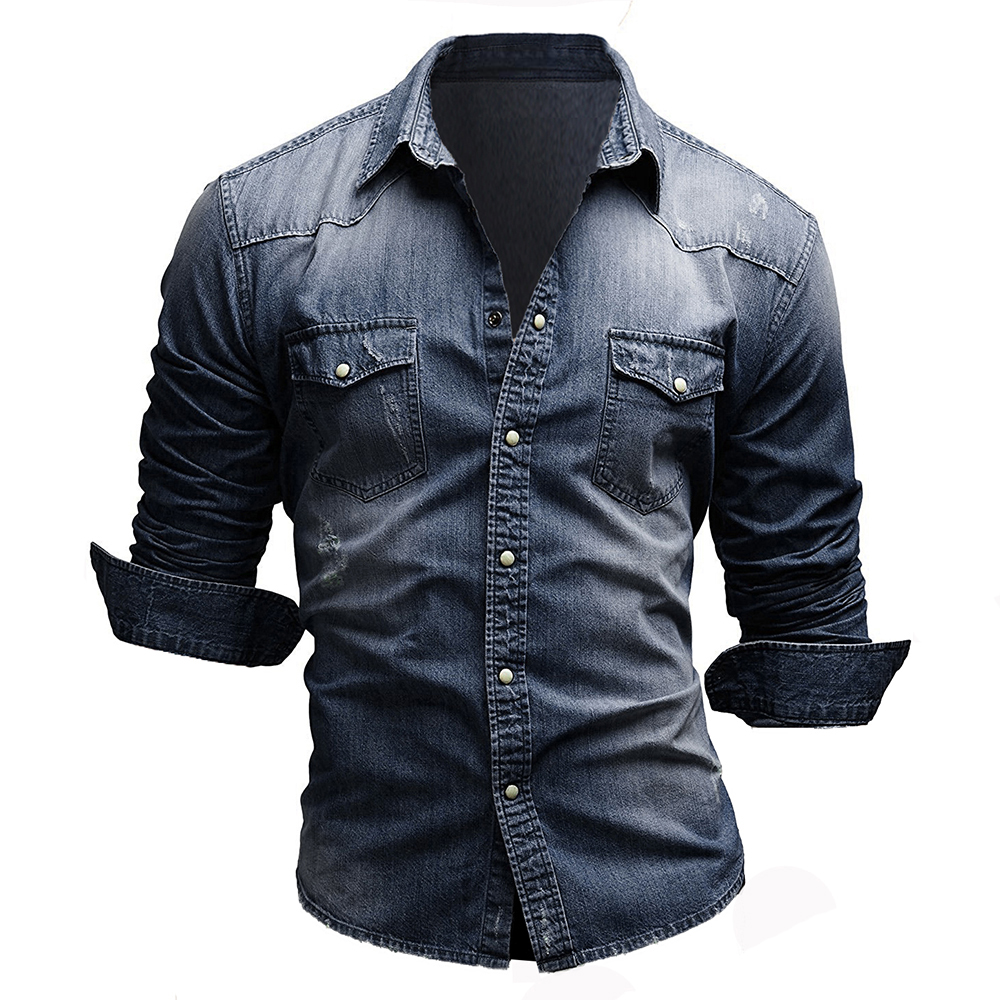 Conan Lewis Men's Denim Shirt