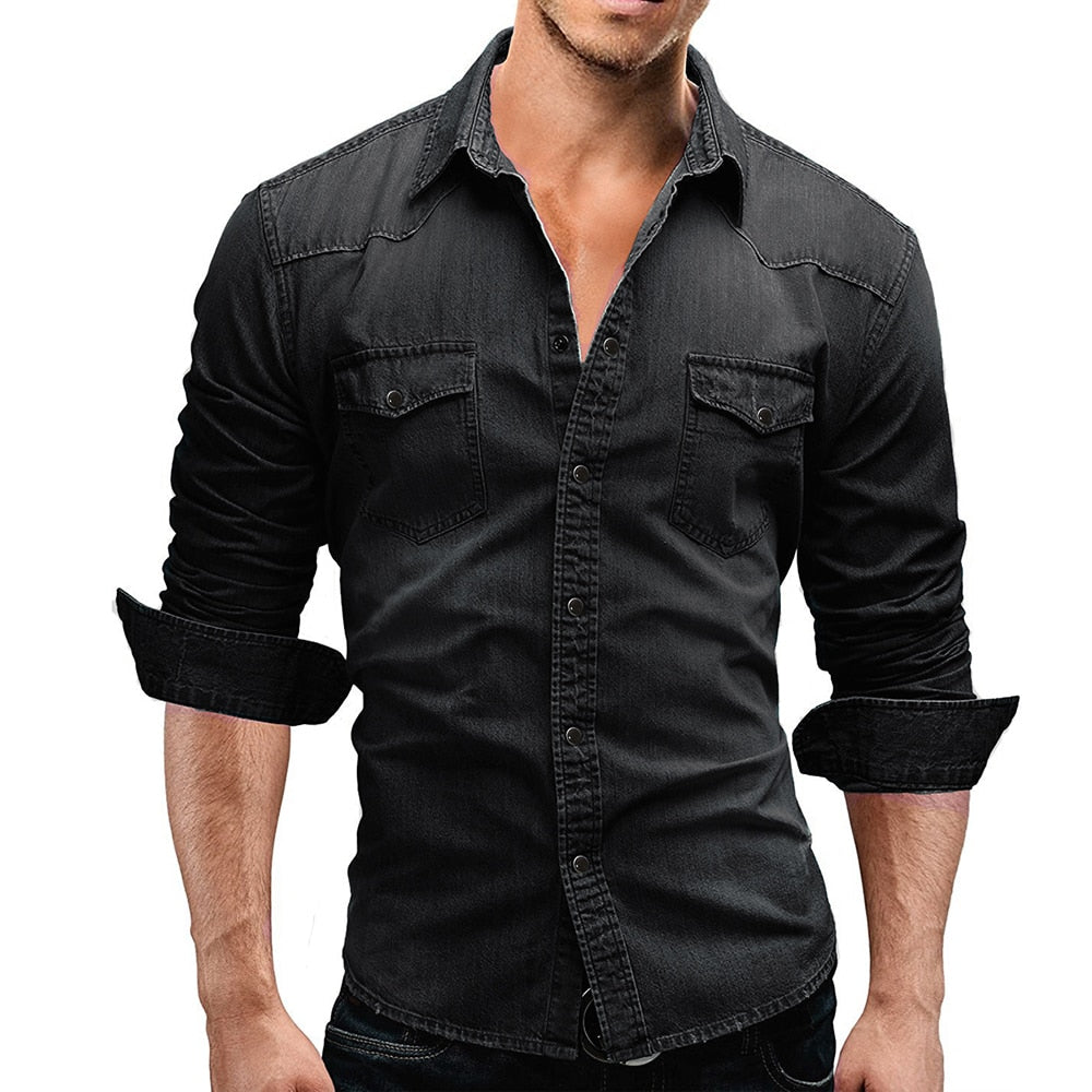 Conan Lewis Men's Denim Shirt