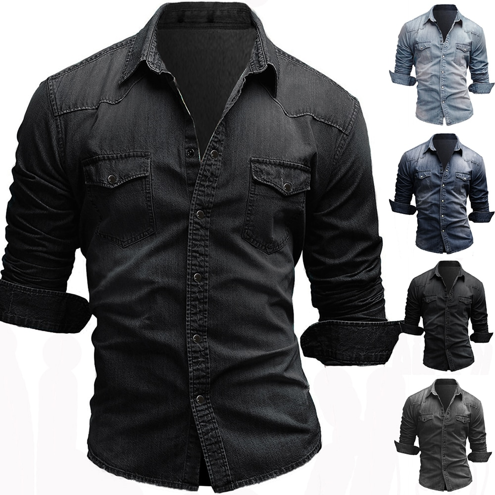 Conan Lewis Men's Denim Shirt