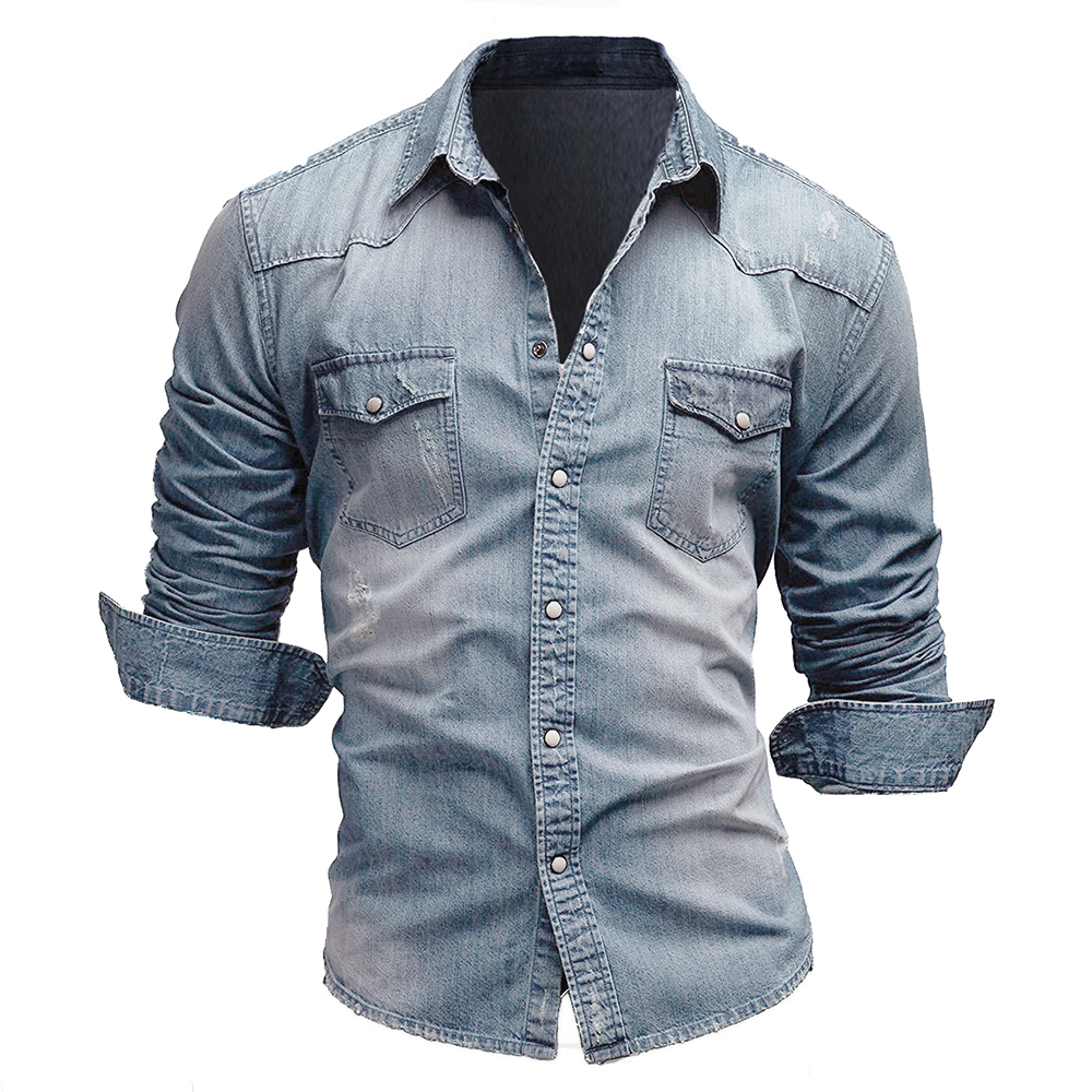 Conan Lewis Men's Denim Shirt