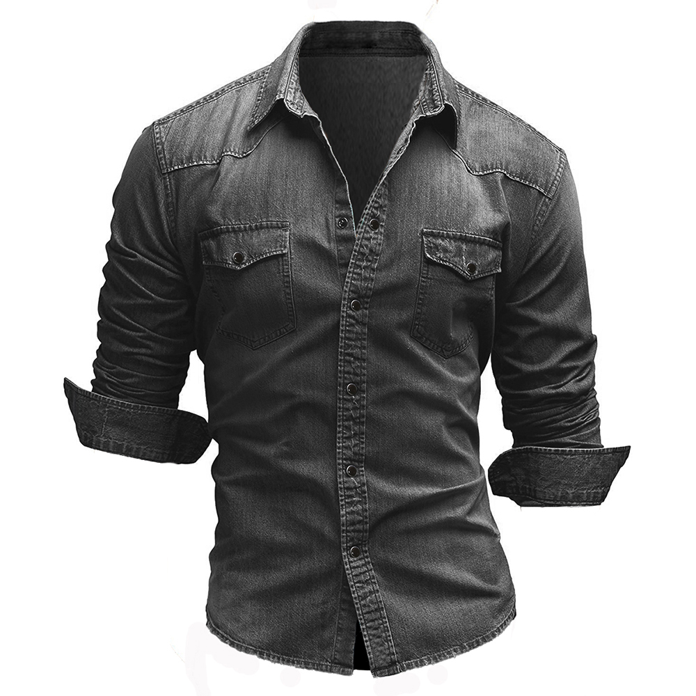 Conan Lewis Men's Denim Shirt