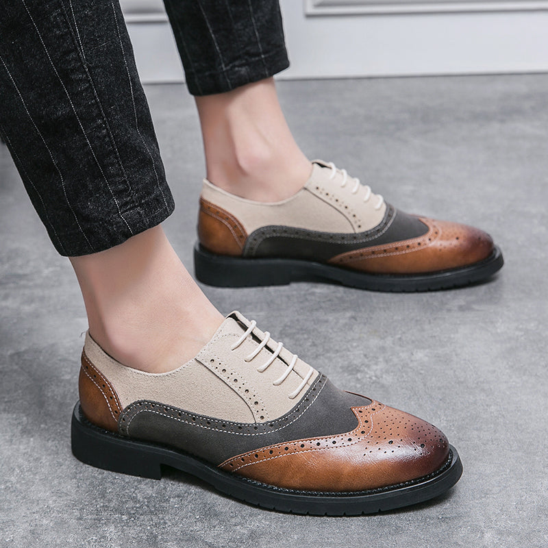 RegalBlend Business Brogue Shoes