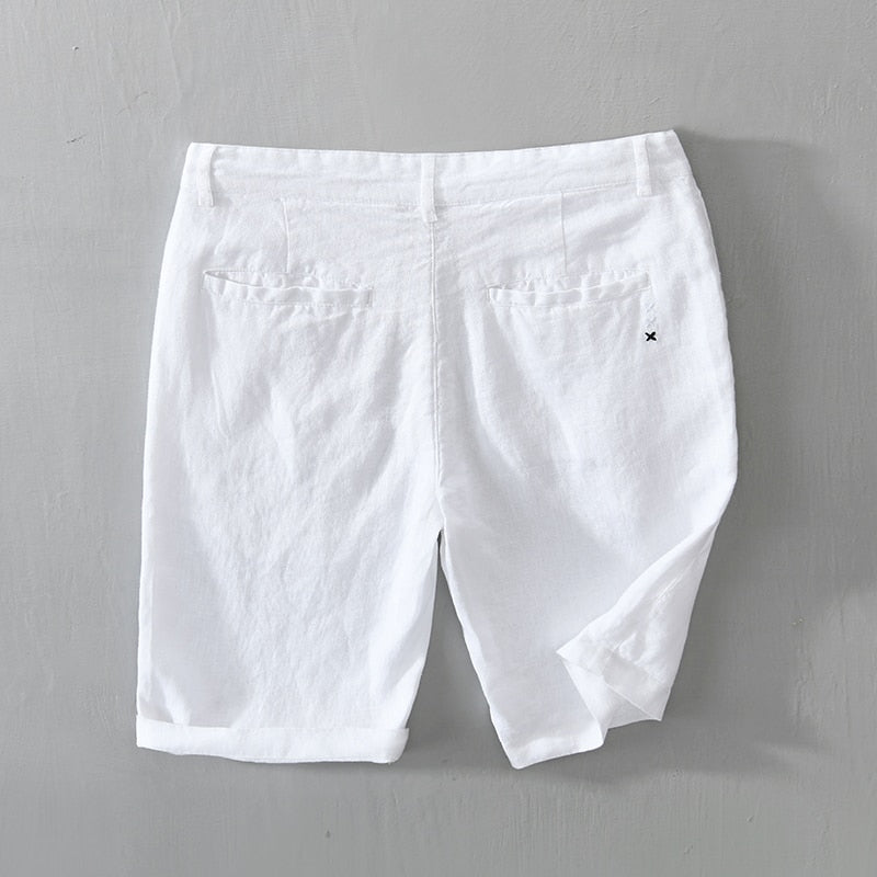 Coastal Summer Linen Shorts