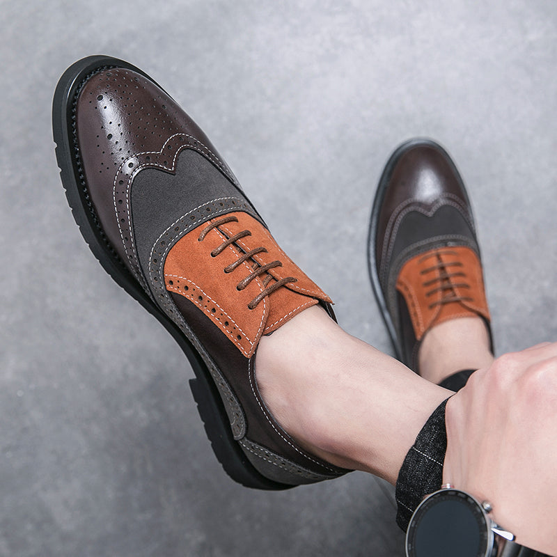 RegalBlend Business Brogue Shoes