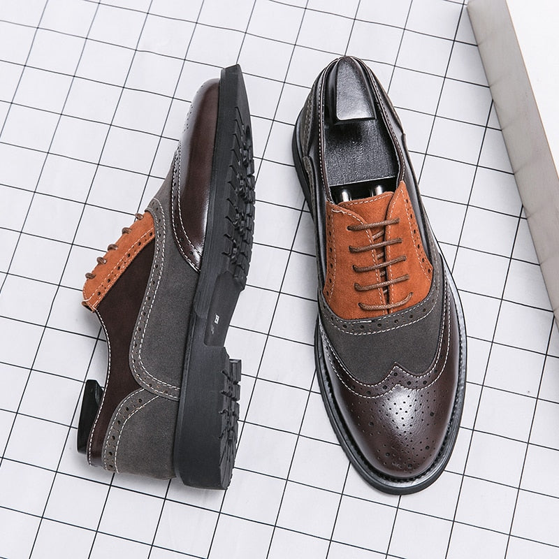 RegalBlend Business Brogue Shoes