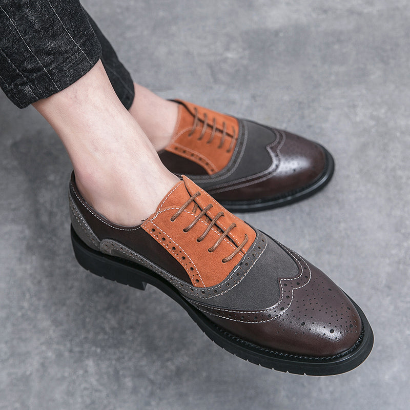 RegalBlend Business Brogue Shoes