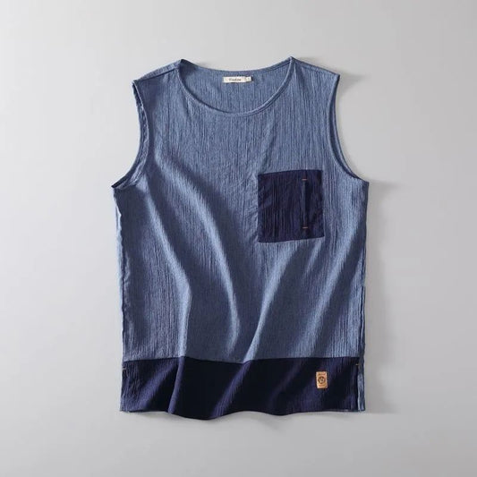 Larrys Summer O-Neck Tanktop