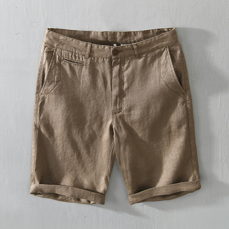 Coastal Summer Linen Shorts