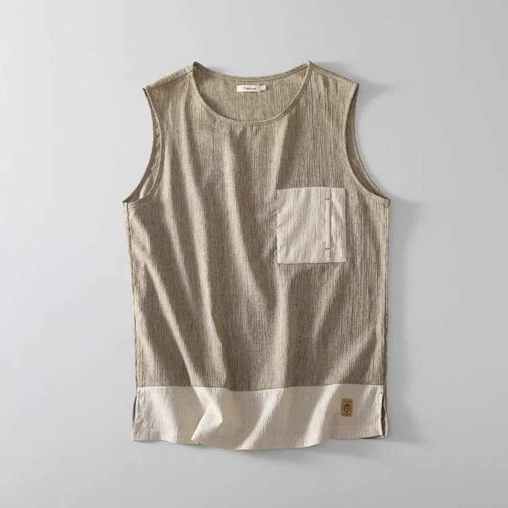 Larrys Summer O-Neck Tanktop