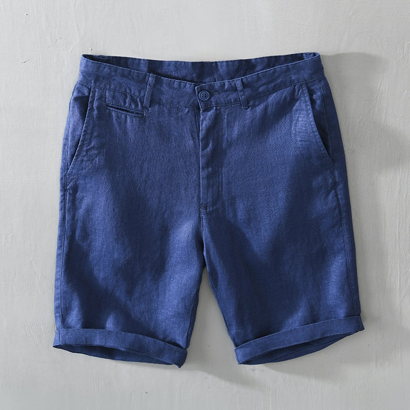 Coastal Summer Linen Shorts