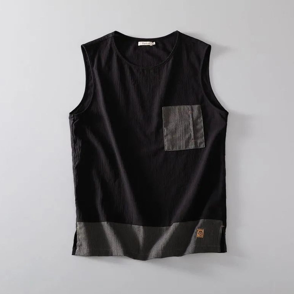 Larrys Summer O-Neck Tanktop