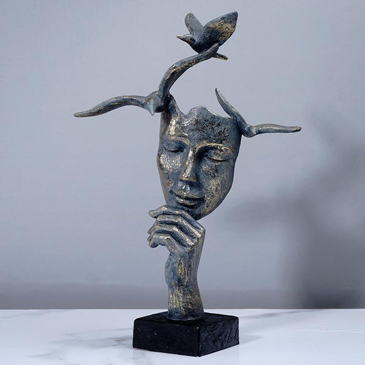 Bird Whisperer Statue - GlamTron