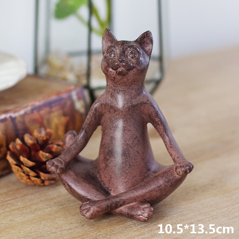 Yoga/Meditation Cat - GlamTron