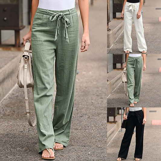 Kalli Women's Summer Linen Pants