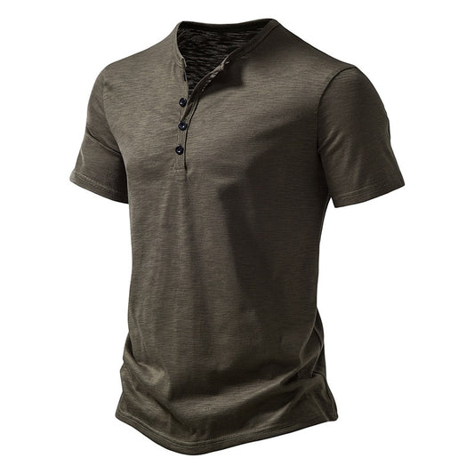 Jay Haning Casual Henley T-Shirt