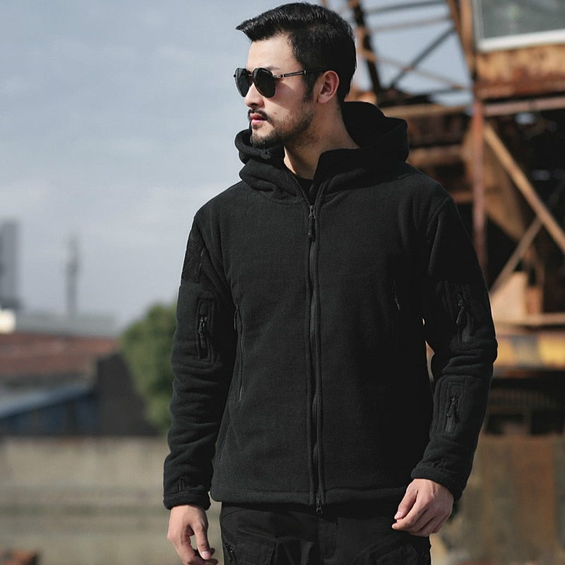 CZ- Transitional Hooded Fleece Jacket