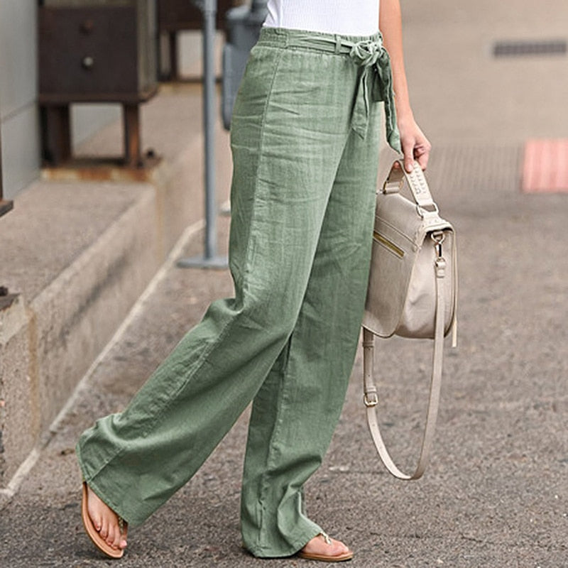 Kalli Women's Summer Linen Pants