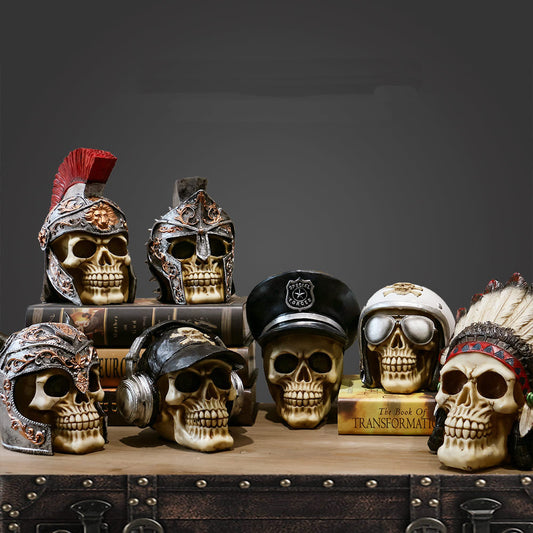 Beautiful Skull Statues