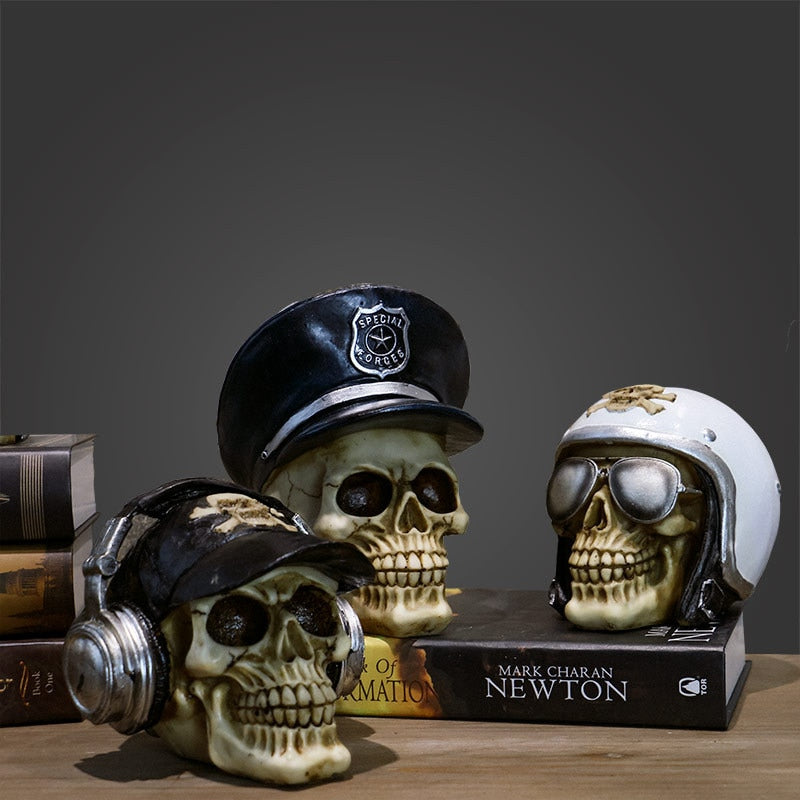 Beautiful Skull Statues