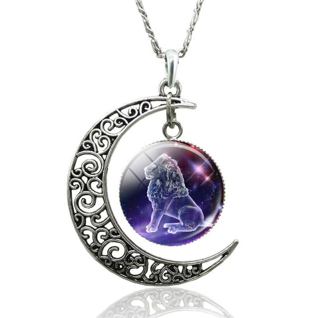 Zodiac Moon Sign Necklace