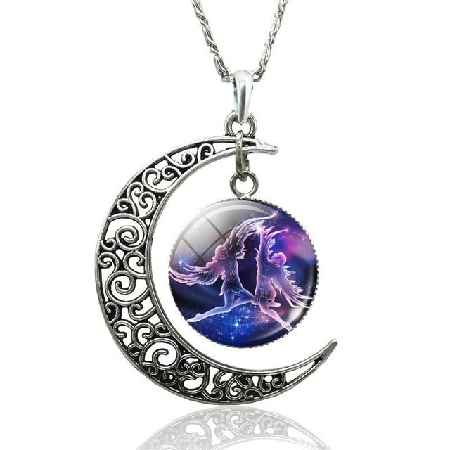 Zodiac Moon Sign Necklace