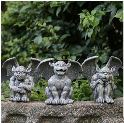 Garden Monster Statues - GlamTron