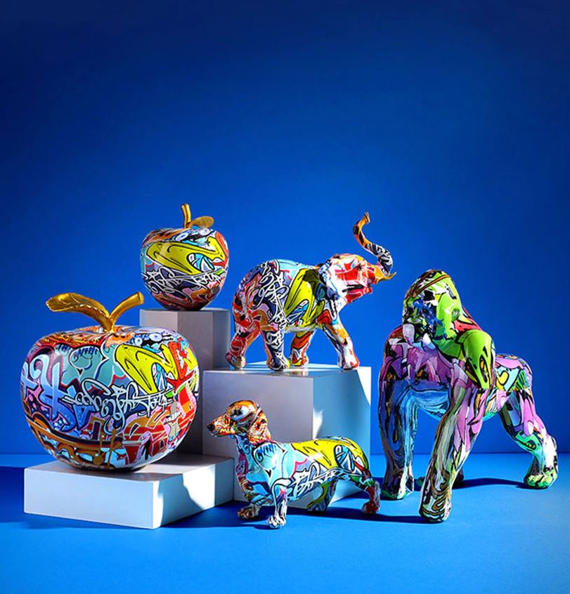 Colourful Animal Figurine - Jon & Luck