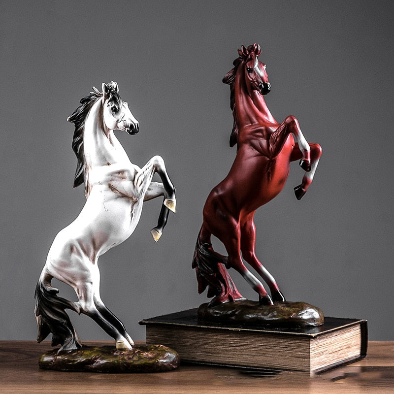 Dancing Horse Statue - GlamTron