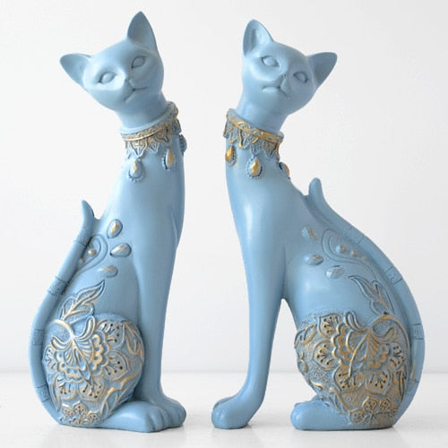 Sweet Cat Couple Set of 2 - Jon & Luck