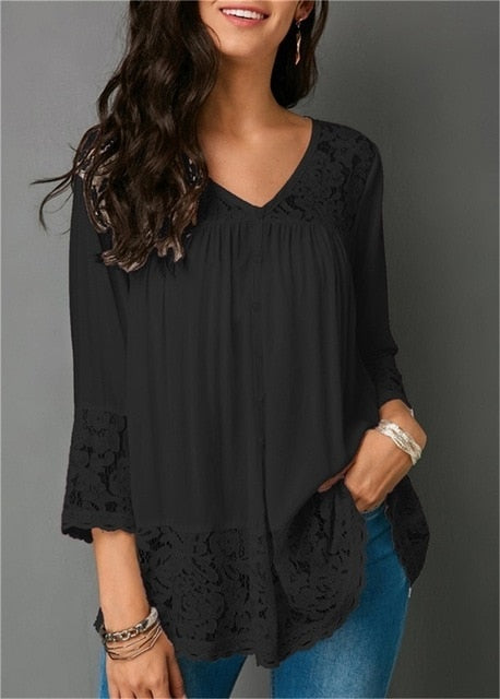 Casual Sommer Blouse - Jon & Luck