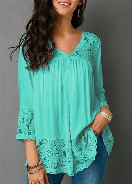 Casual Sommer Blouse - Jon & Luck