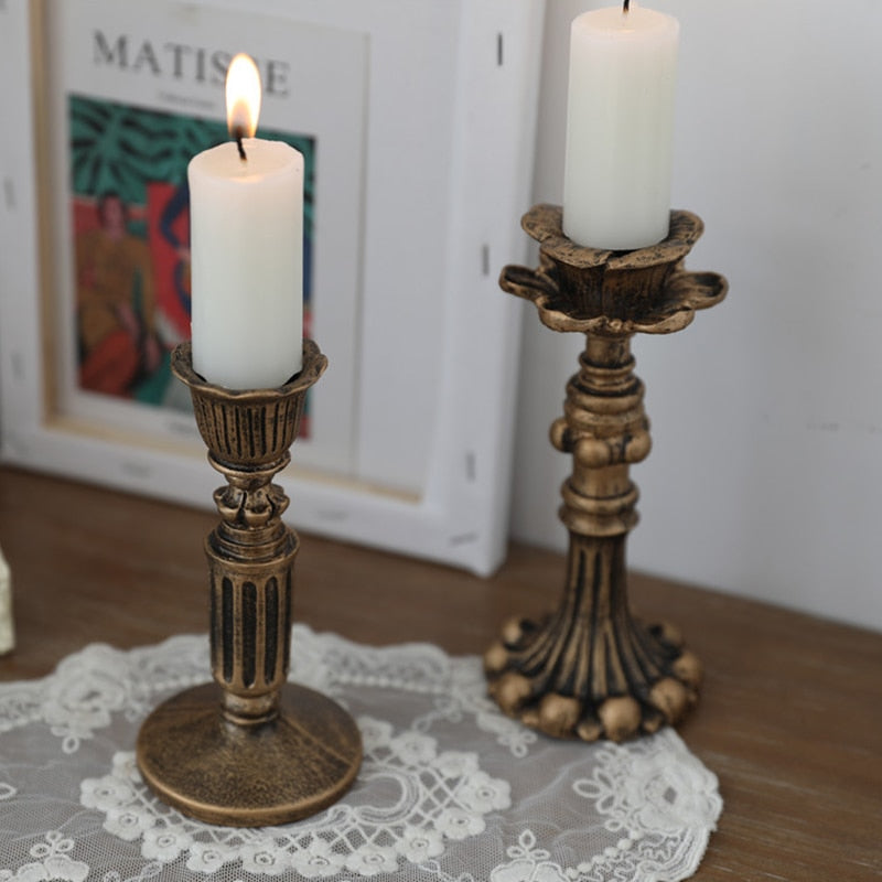 Antique Candle Holder - Jon & Luck