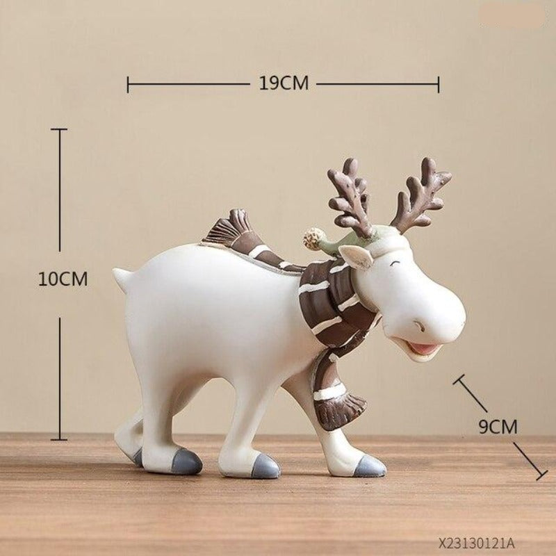 Christmas Reindeer Décor Statues