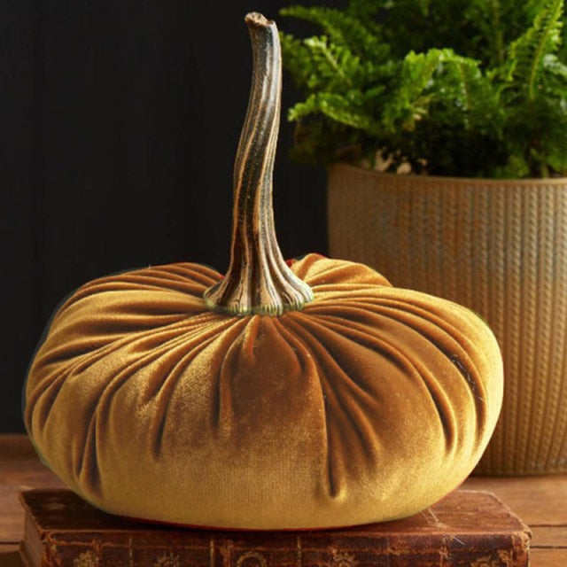 Comfortable Stuffed Pumpkin Pillow - Jon & Luck