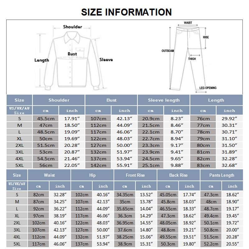 INCE 2021 Men's Streetwear Suit - GlamTron