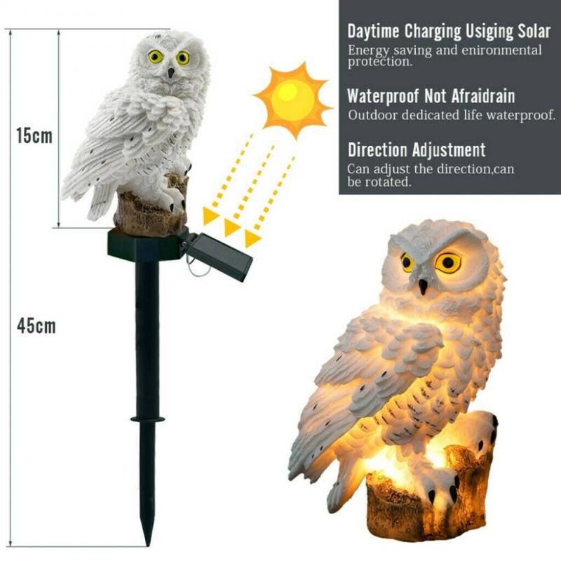 Solar LED Lights Garden Animal Lamps