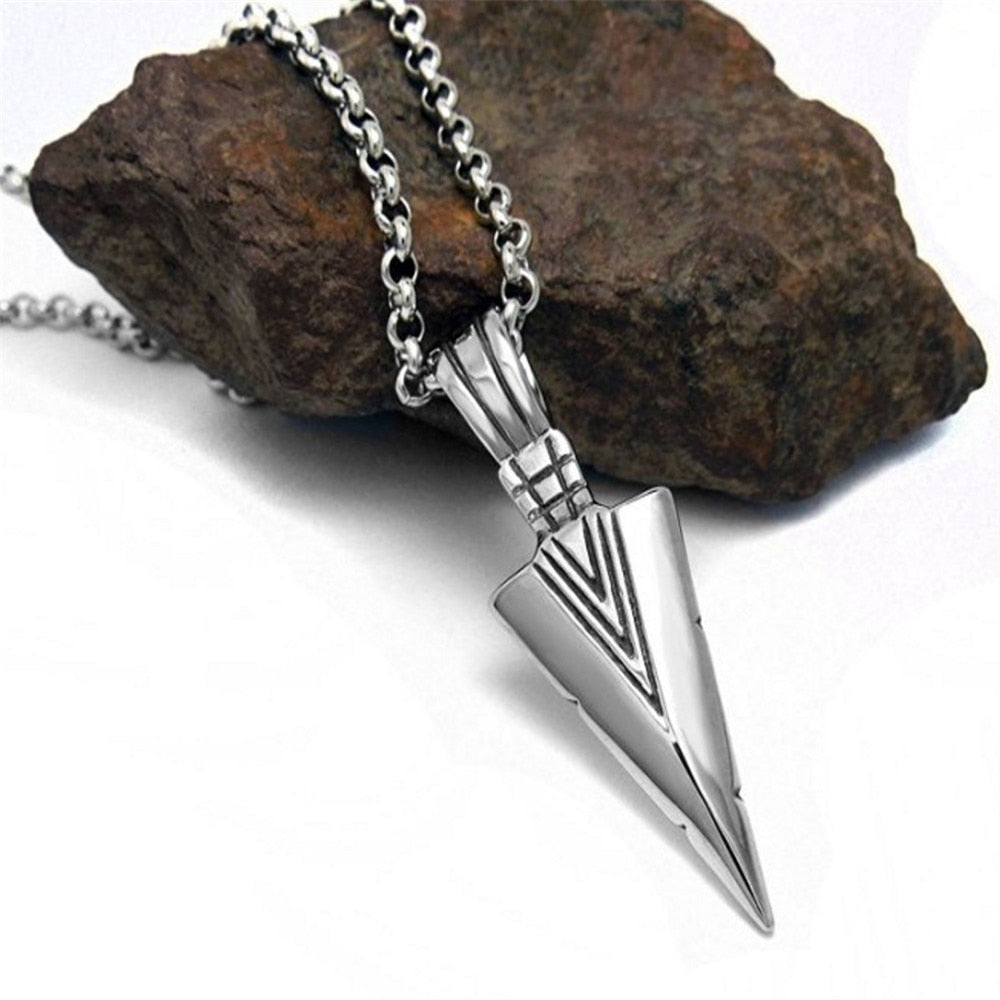 Arrow Head Necklace - GlamTron