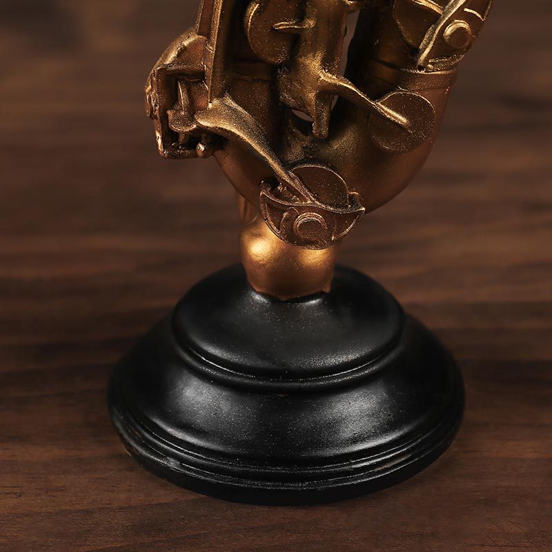 Vintage Musical Instrument Statue - Jon & Luck