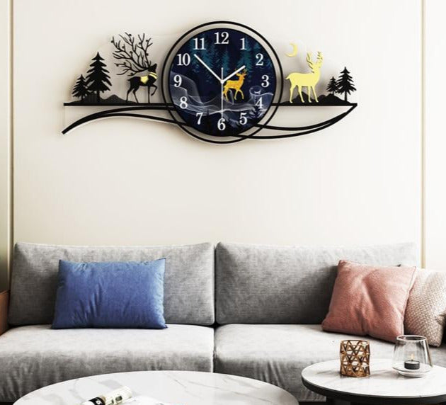 Wildlife Wall Clock - Jon & Luck