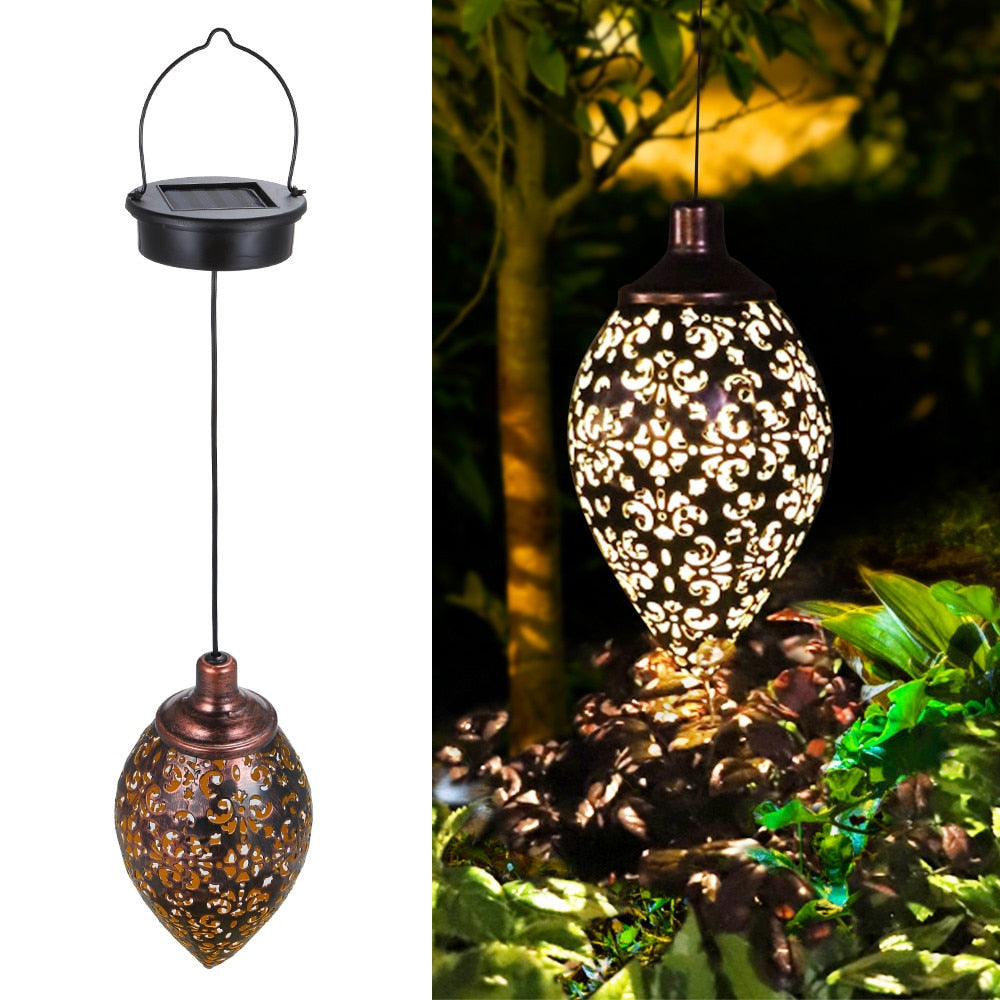 Beautiful Flower Solar Lantern - GlamTron