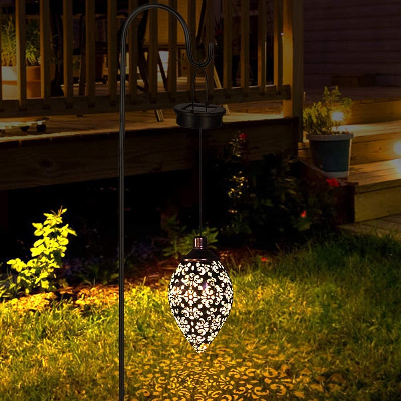 Beautiful Flower Solar Lantern - GlamTron