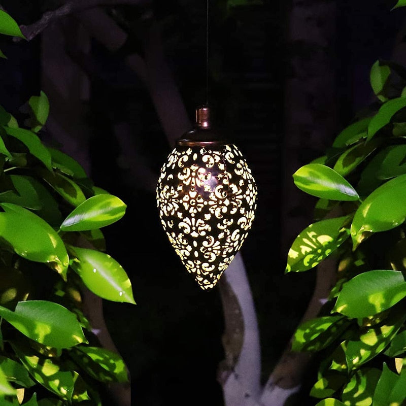 Beautiful Flower Solar Lantern - GlamTron