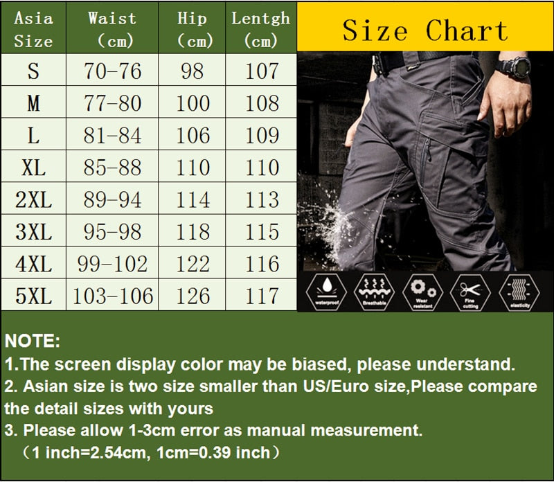 Military Casual Tactical Cargo Pants - GlamTron