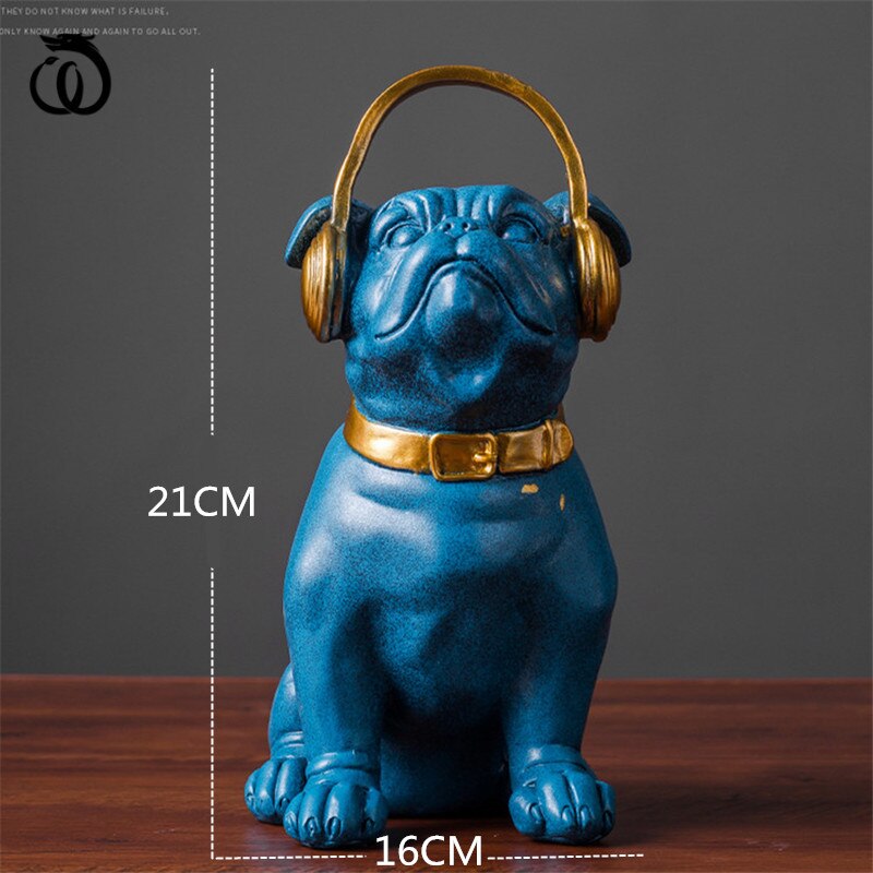 Golden Hip Hop Bulldog - GlamTron