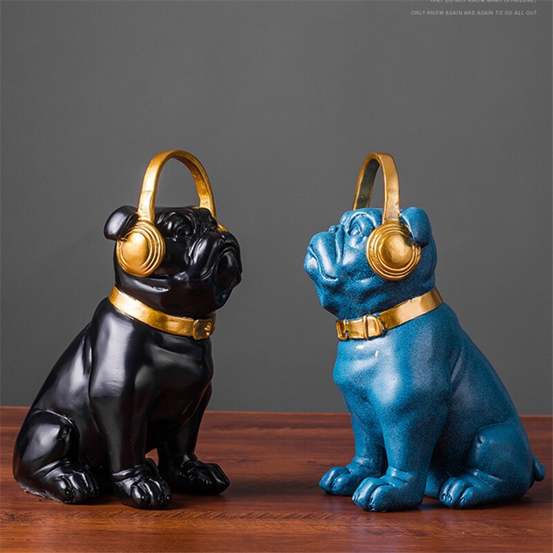 Golden Hip Hop Bulldog - GlamTron