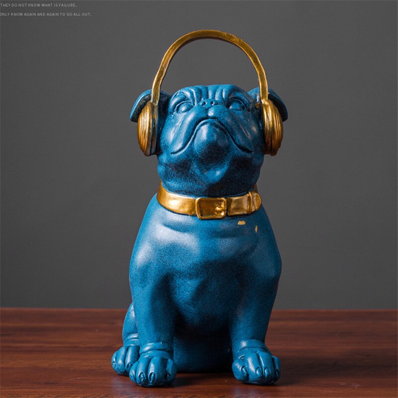 Golden Hip Hop Bulldog - GlamTron