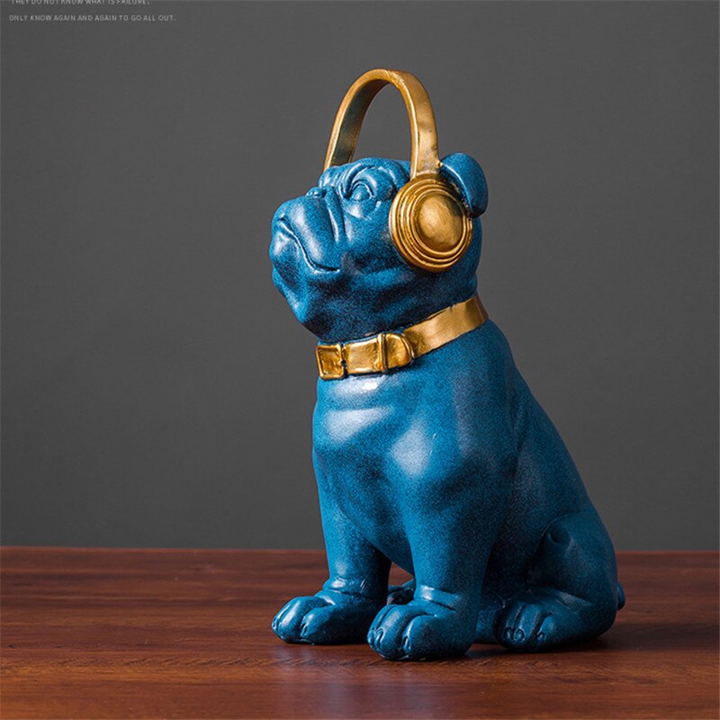 Golden Hip Hop Bulldog - GlamTron