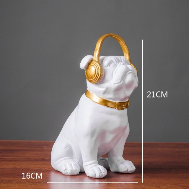 Golden Hip Hop Bulldog - GlamTron