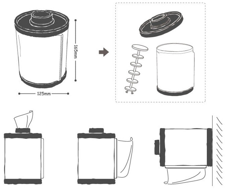 Camera Reel Paper Towel Holder - Jon & Luck