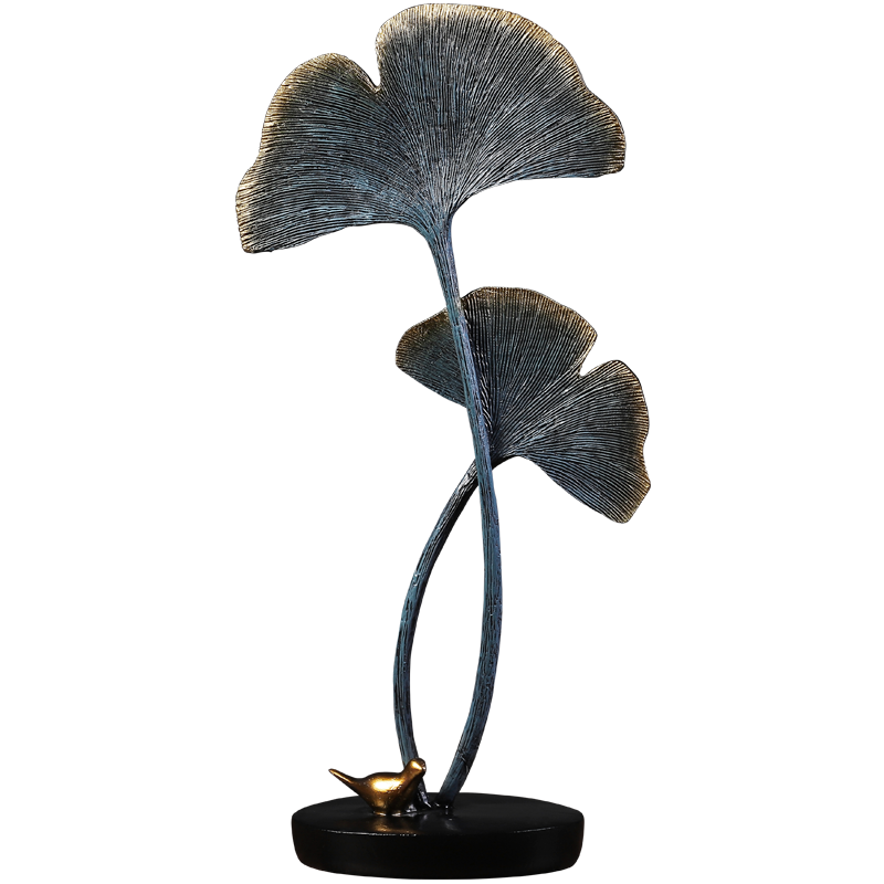 Ginkgo Leaf Statue - GlamTron